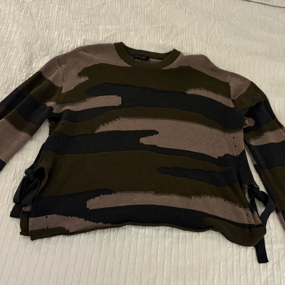 Dance & Marvel Olive Knit Sweater